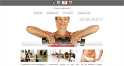 Desktop Screenshot of bemequer.com